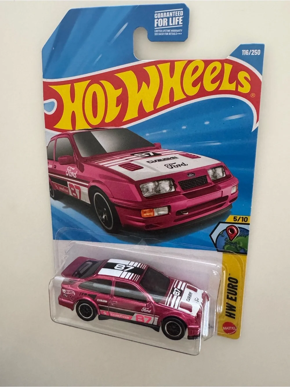 Hotwheels Ford sierra super treasure hunt